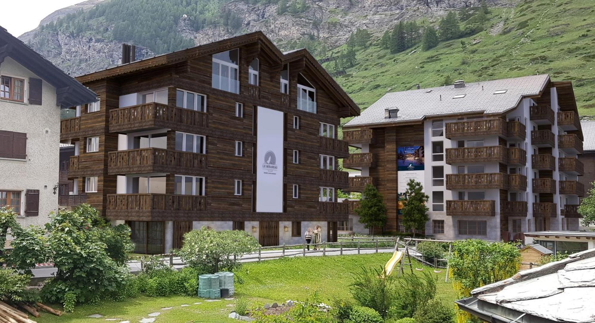 Le Mirabeau Resort & Spa Zermatt Exterior foto