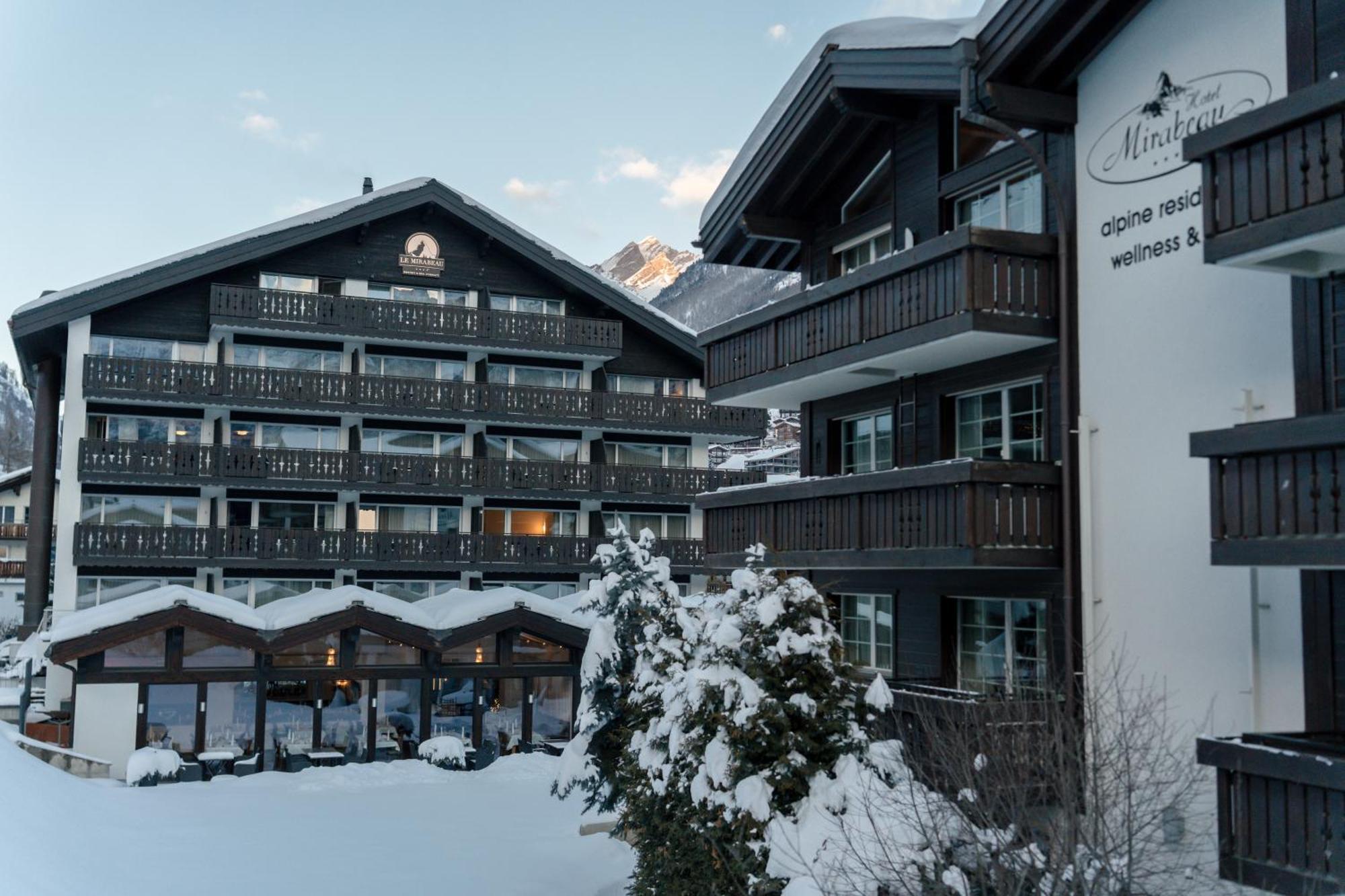Le Mirabeau Resort & Spa Zermatt Exterior foto